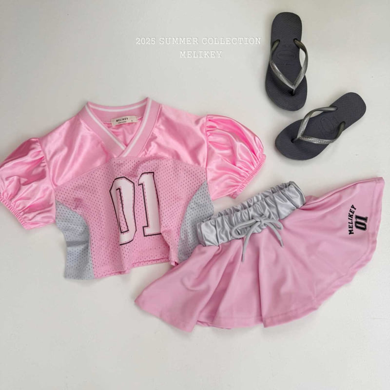 Melikey - Korean Children Fashion - #Kfashion4kids - 01 Mesh Puff Tee - 7