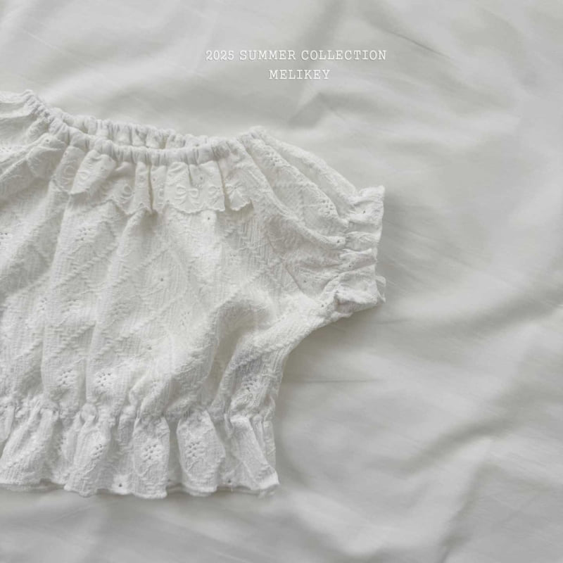 Melikey - Korean Children Fashion - #childofig - Lemon Short Sleeve Blouse - 8