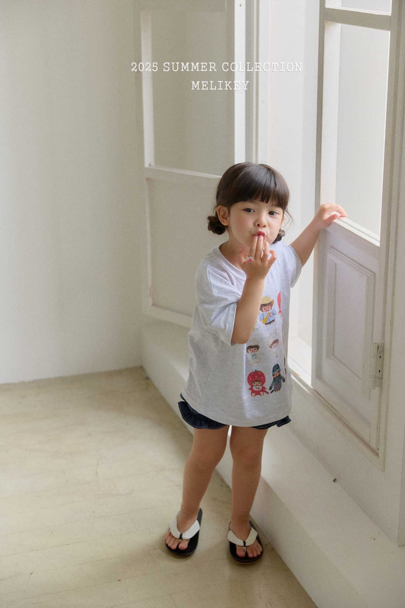 Melikey - Korean Children Fashion - #childofig - Monchi Tee - 11