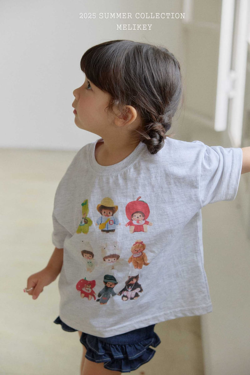 Melikey - Korean Children Fashion - #childofig - Monchi Tee - 12