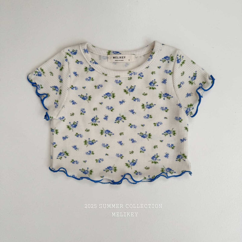 Melikey - Korean Children Fashion - #childofig - Flower Flowy Tee - 5