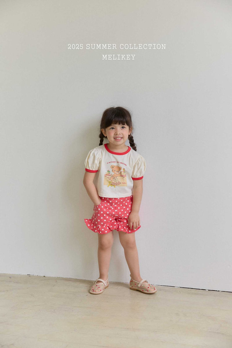 Melikey - Korean Children Fashion - #designkidswear - Kitchen Bear Tee - 12
