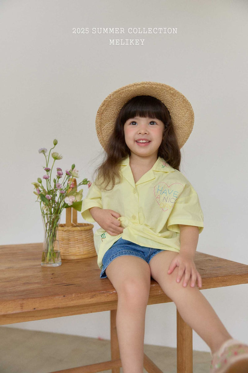 Melikey - Korean Children Fashion - #designkidswear - Nice Embroidery Shirt - 11
