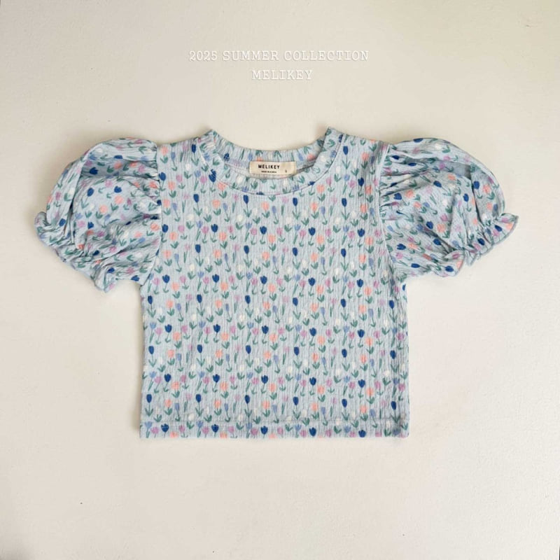 Melikey - Korean Children Fashion - #discoveringself - Tulip Puff Tee - 8