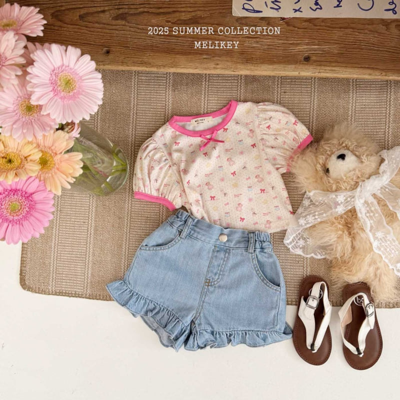Melikey - Korean Children Fashion - #discoveringself - Doll Play Puff Tee - 7