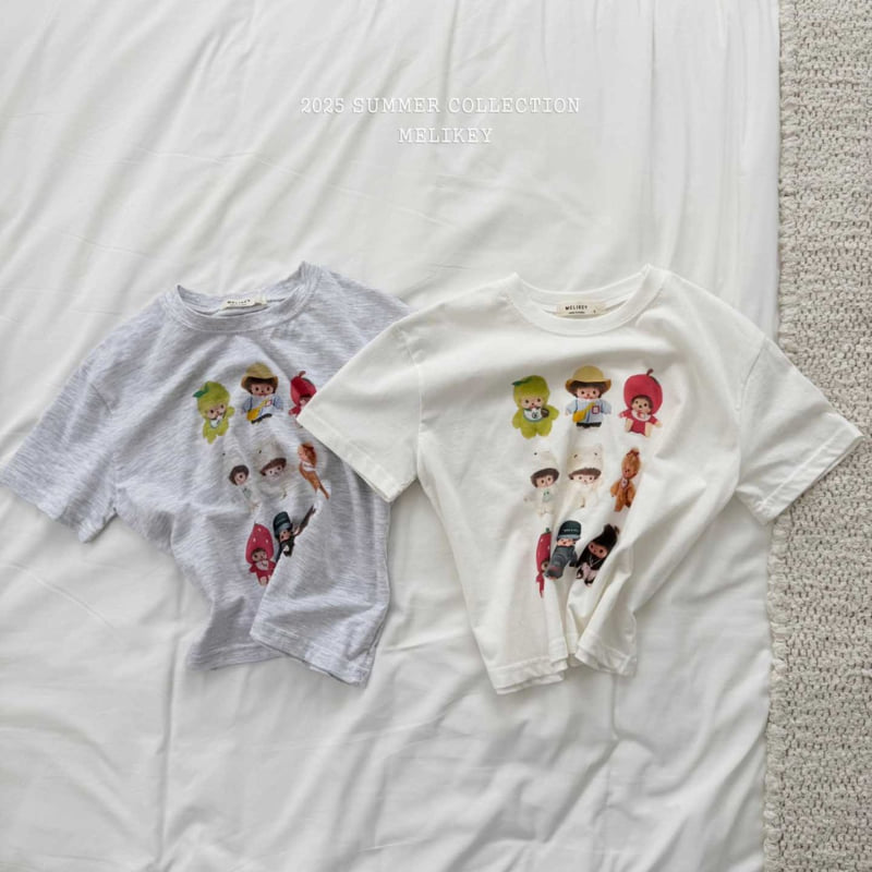 Melikey - Korean Children Fashion - #discoveringself - Monchi Tee