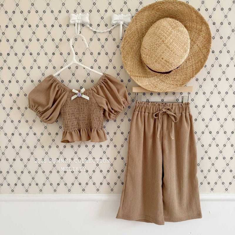 Melikey - Korean Children Fashion - #kidsstore - Pleats Set - 8