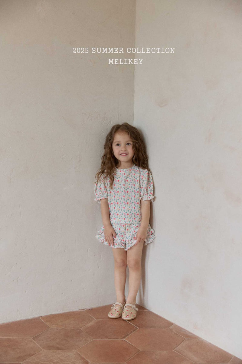 Melikey - Korean Children Fashion - #kidzfashiontrend - Tulip Puff Tee - 12