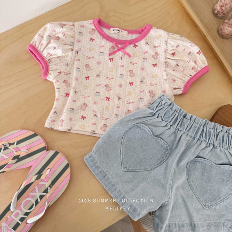 Melikey - Korean Children Fashion - #kidzfashiontrend - Doll Play Puff Tee - 11
