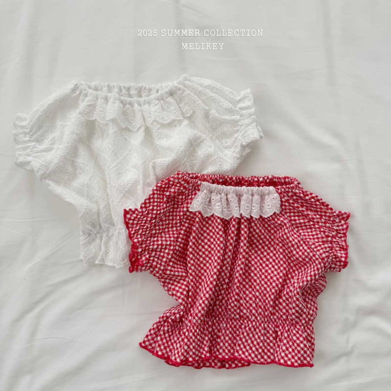 Melikey - Korean Children Fashion - #littlefashionista - Lemon Short Sleeve Blouse