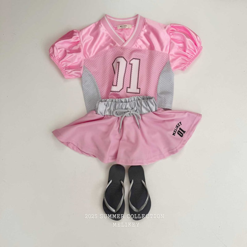 Melikey - Korean Children Fashion - #littlefashionista - 01 Mesh Puff Tee - 8