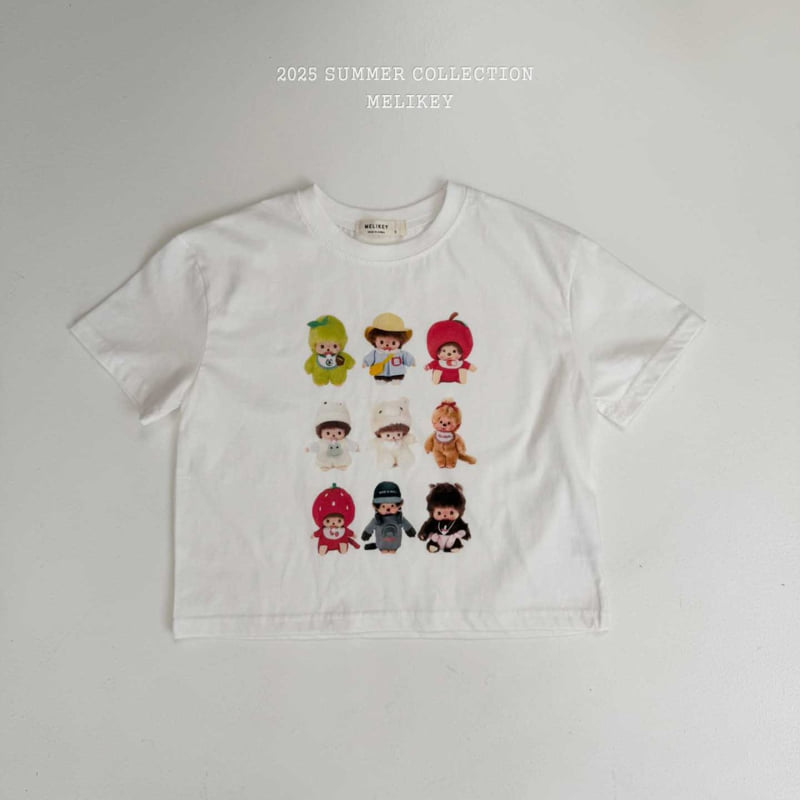 Melikey - Korean Children Fashion - #littlefashionista - Monchi Tee - 7
