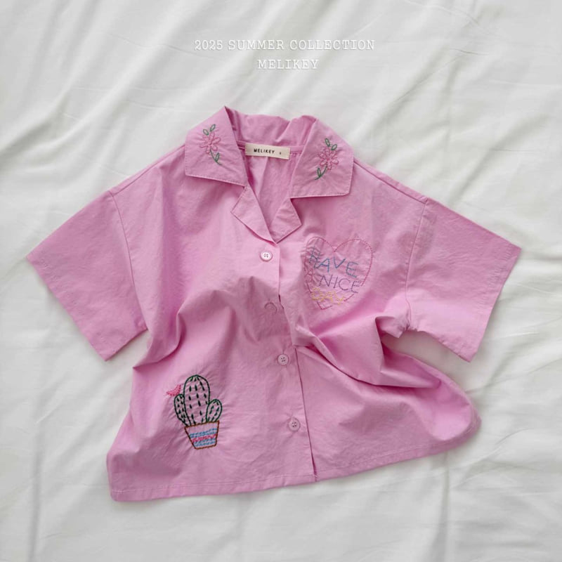 Melikey - Korean Children Fashion - #Kfashion4kids - Nice Embroidery Shirt - 4