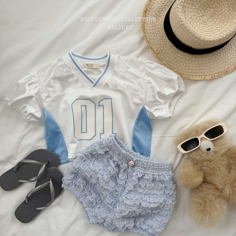 Melikey - Korean Children Fashion - #magicofchildhood - 01 Mesh Puff Tee - 9