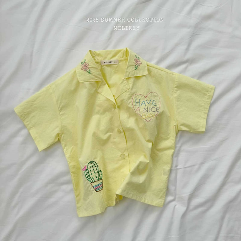Melikey - Korean Children Fashion - #magicofchildhood - Nice Embroidery Shirt - 5