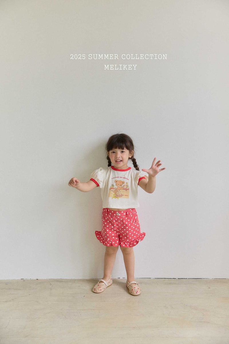 Melikey - Korean Children Fashion - #minifashionista - Kitchen Bear Tee - 7