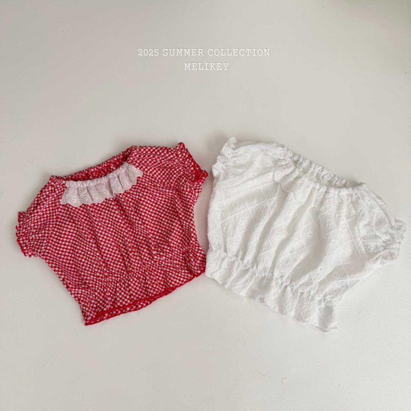 Melikey - Korean Children Fashion - #minifashionista - Lemon Short Sleeve Blouse - 4