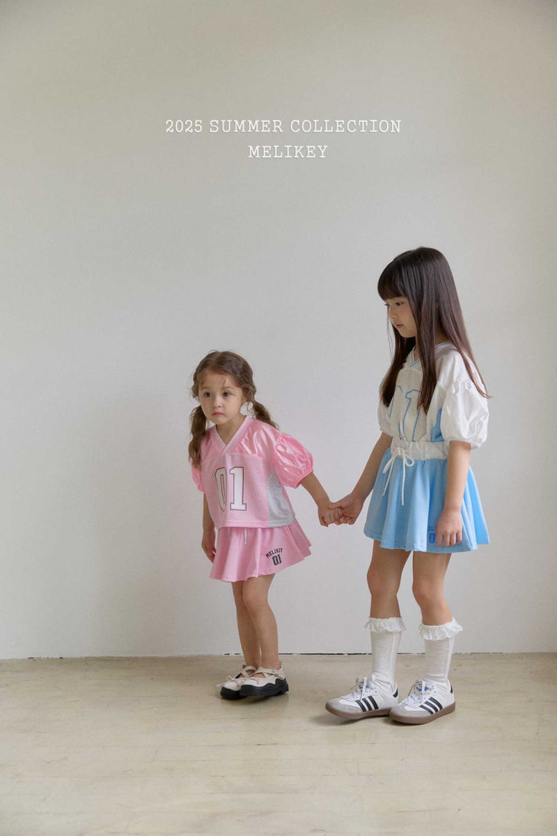 Melikey - Korean Children Fashion - #prettylittlegirls - 01 Mesh Puff Tee - 11