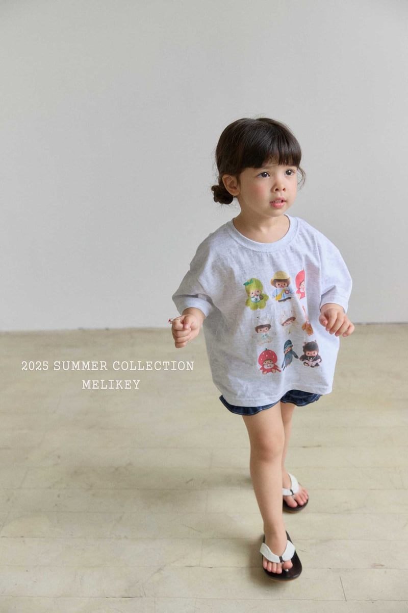 Melikey - Korean Children Fashion - #prettylittlegirls - Monchi Tee - 10