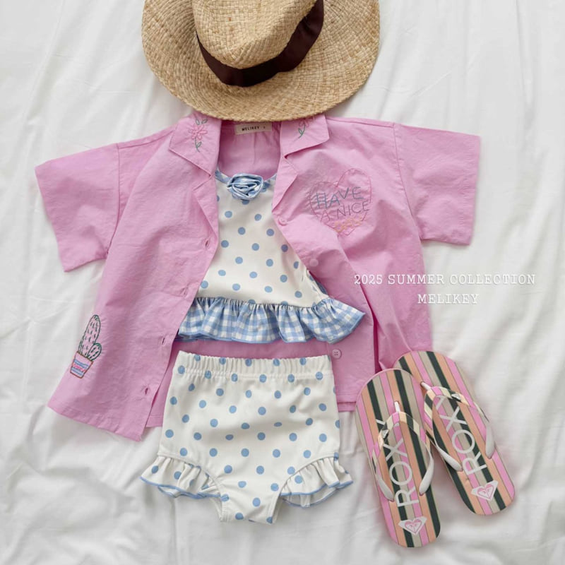 Melikey - Korean Children Fashion - #prettylittlegirls - Nice Embroidery Shirt - 7