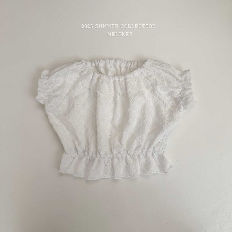 Melikey - Korean Children Fashion - #stylishchildhood - Lemon Short Sleeve Blouse - 7