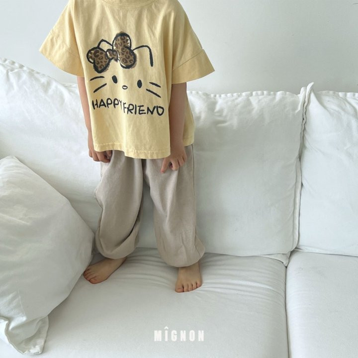 Mignon - Korean Children Fashion - #childrensboutique - Happy Cat Tee - 3