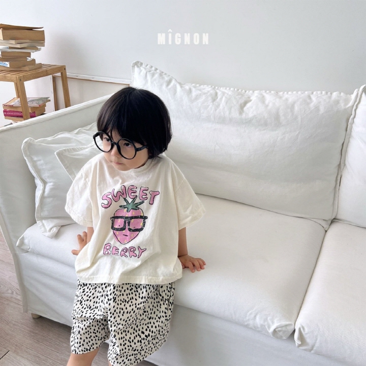 Mignon - Korean Children Fashion - #designkidswear - Berry Tee