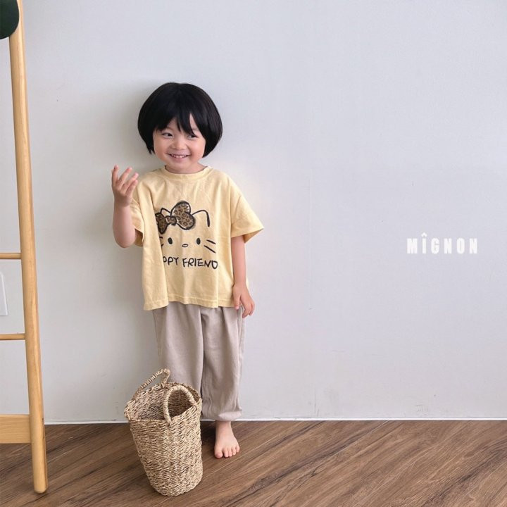 Mignon - Korean Children Fashion - #discoveringself - Happy Cat Tee - 5