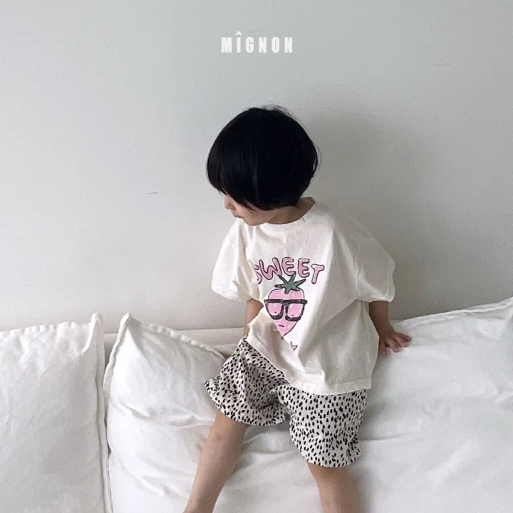 Mignon - Korean Children Fashion - #discoveringself - Berry Tee - 2