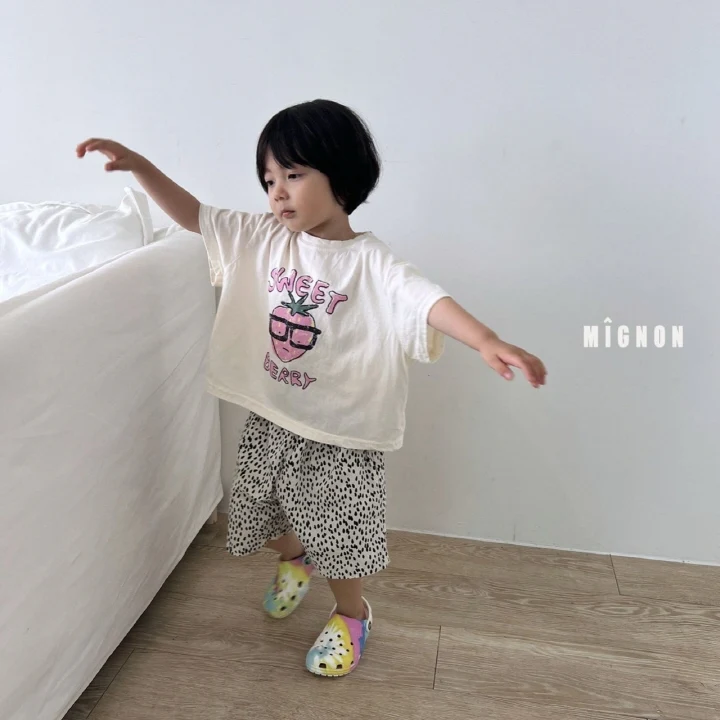 Mignon - Korean Children Fashion - #fashionkids - Berry Tee - 3