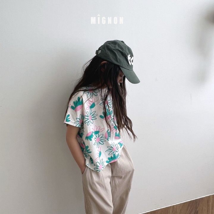 Mignon - Korean Children Fashion - #kidsshorts - Sunflower Tee - 10