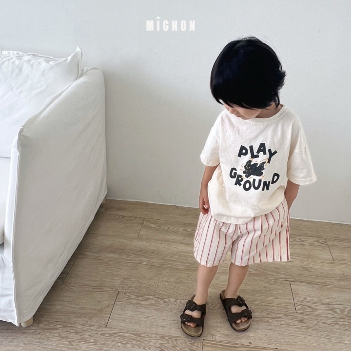 Mignon - Korean Children Fashion - #kidsshorts - Ground Tee - 9