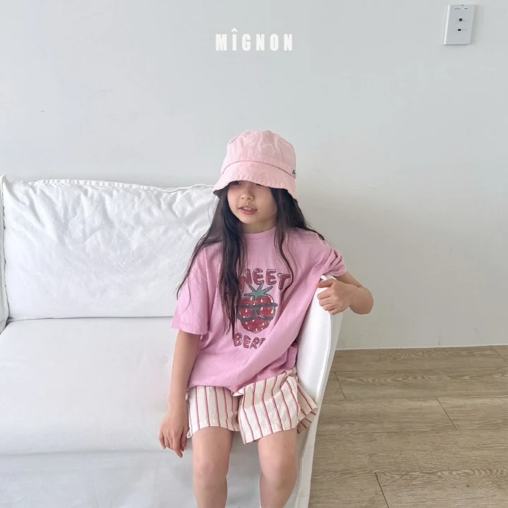 Mignon - Korean Children Fashion - #kidzfashiontrend - Berry Tee - 6