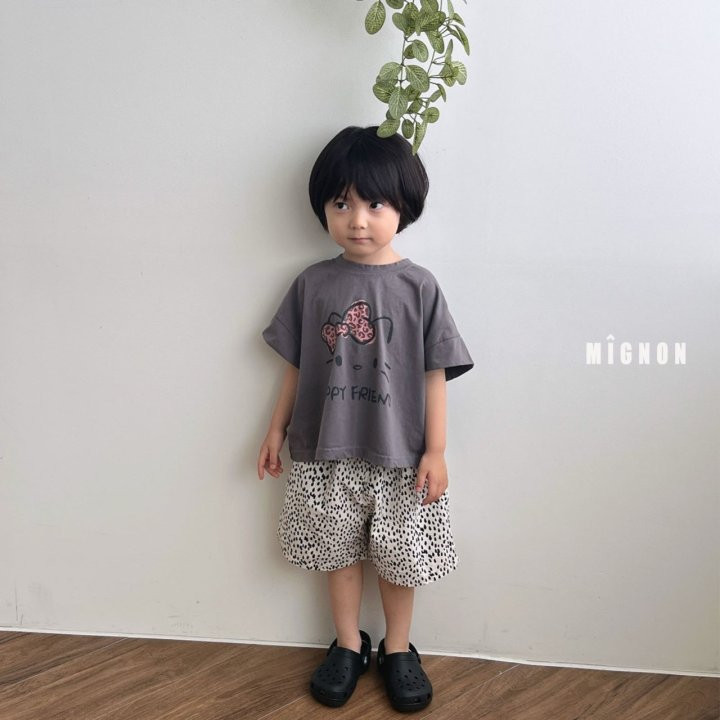 Mignon - Korean Children Fashion - #littlefashionista - Happy Cat Tee - 11