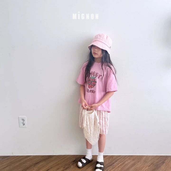 Mignon - Korean Children Fashion - #magicofchildhood - Berry Tee - 9