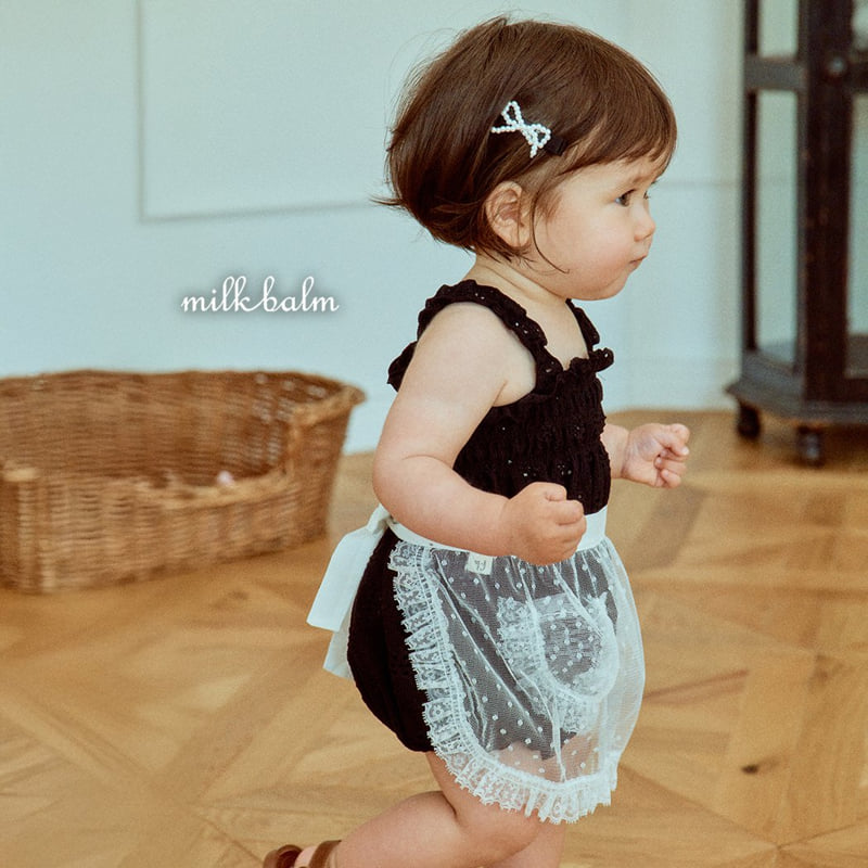 Milk Balm - Korean Baby Fashion - #babyoninstagram - Punching Suit - 5