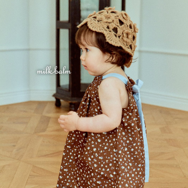 Milk Balm - Korean Baby Fashion - #onlinebabyboutique - Hand-Knitted Beanie - 3