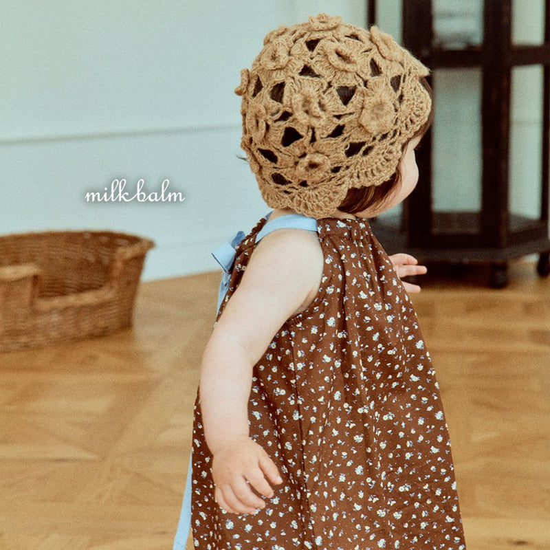Milk Balm - Korean Baby Fashion - #onlinebabyboutique - Hand-Knitted Beanie - 4