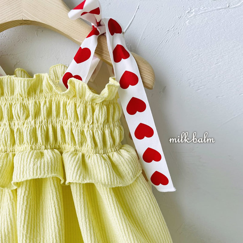Milk Balm - Korean Children Fashion - #childofig - Judy Shirred One-piece - 11