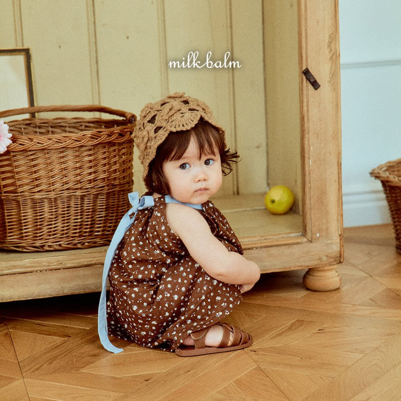 Milk Balm - Korean Children Fashion - #fashionkids - Clover Halter One-piece - 3