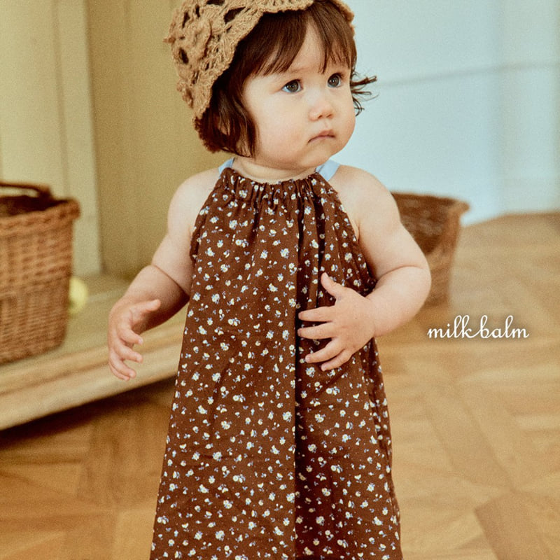Milk Balm - Korean Children Fashion - #fashionkids - Clover Halter One-piece - 4