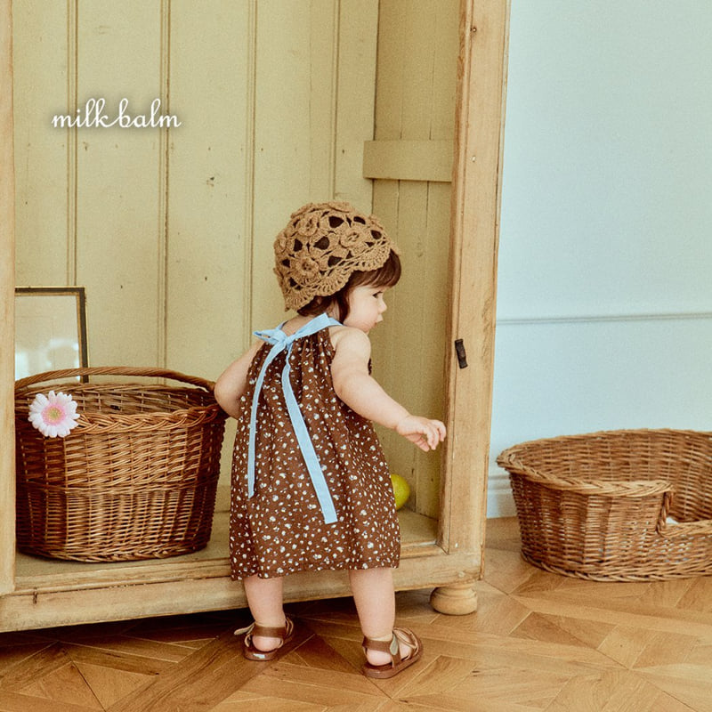 Milk Balm - Korean Children Fashion - #littlefashionista - Clover Halter One-piece - 8
