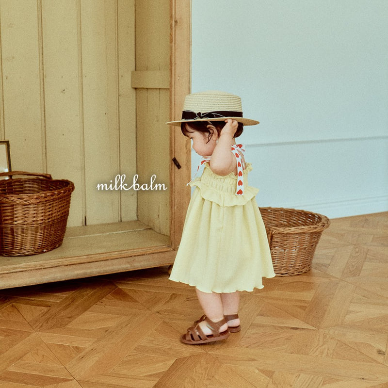 Milk Balm - Korean Children Fashion - #Kfashion4kids - Judy Shirred One-piece - 4