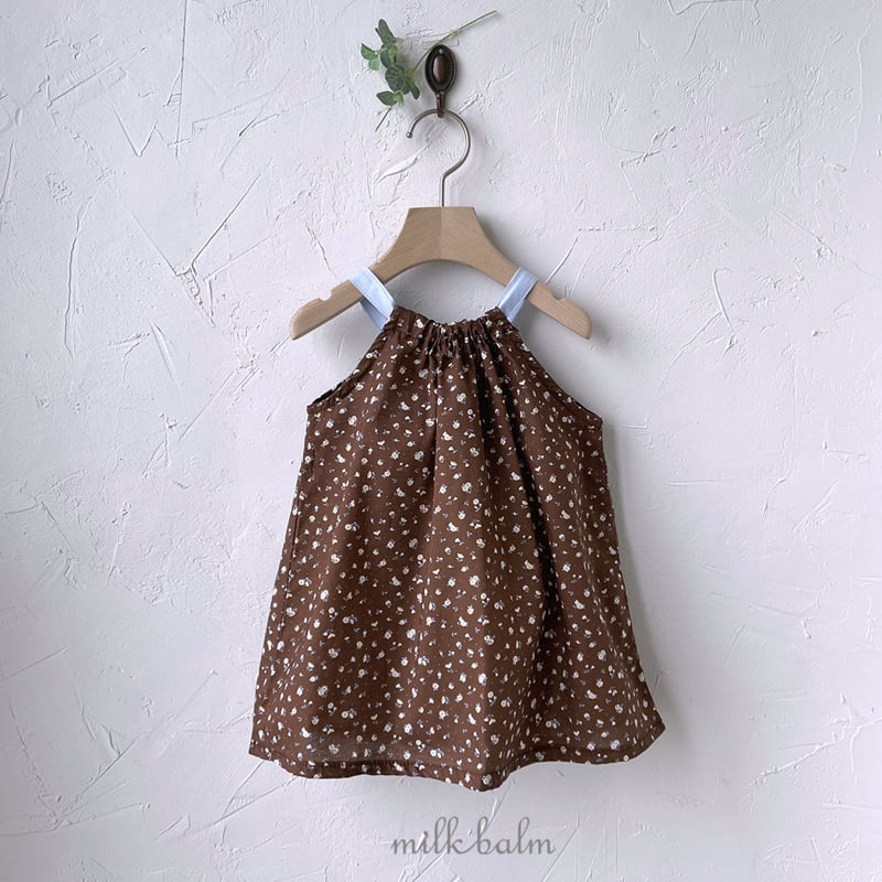 Milk Balm - Korean Children Fashion - #magicofchildhood - Clover Halter One-piece - 9