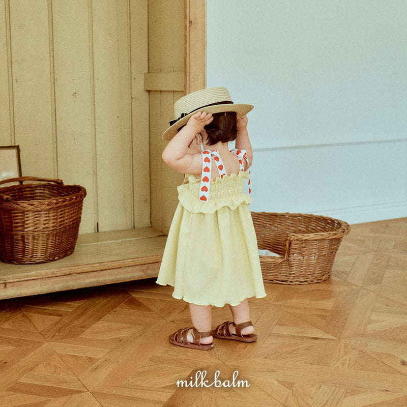Milk Balm - Korean Children Fashion - #magicofchildhood - Judy Shirred One-piece - 5