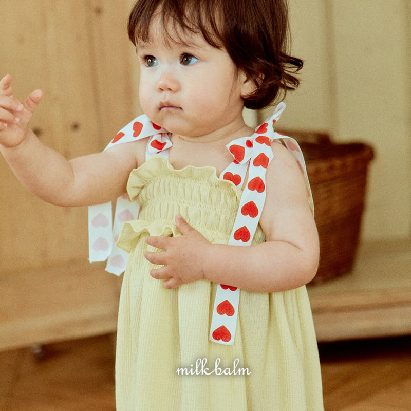 Milk Balm - Korean Children Fashion - #minifashionista - Judy Shirred One-piece - 6