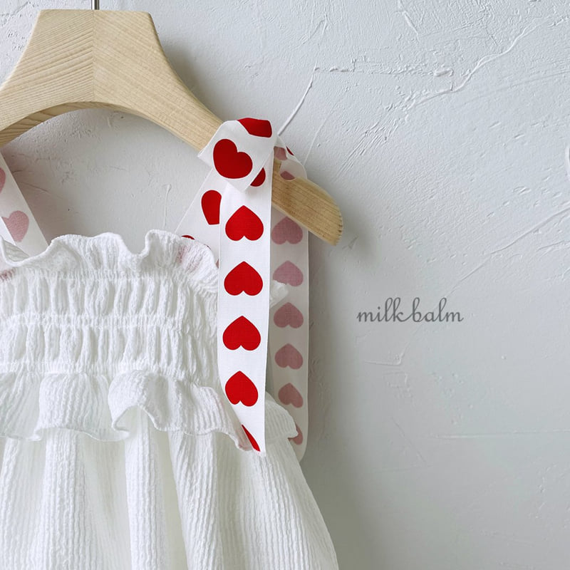 Milk Balm - Korean Children Fashion - #toddlerclothing - Judy Shirred One-piece - 9