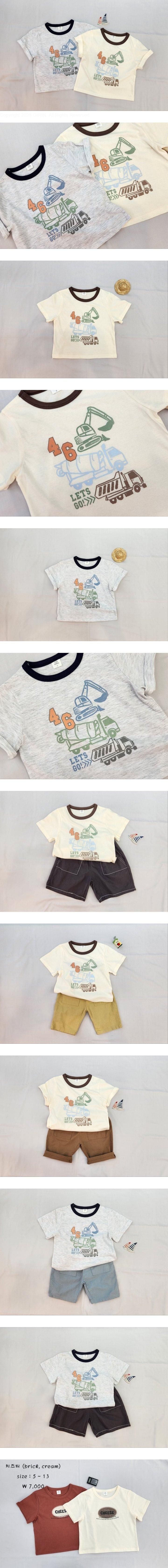 Milk Bebe - Korean Children Fashion - #minifashionista - Truck Tee