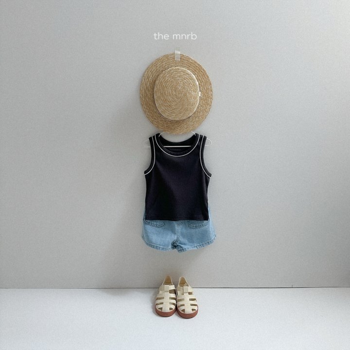 Mini Robe - Korean Children Fashion - #Kfashion4kids - Piping Sleeveless - 9