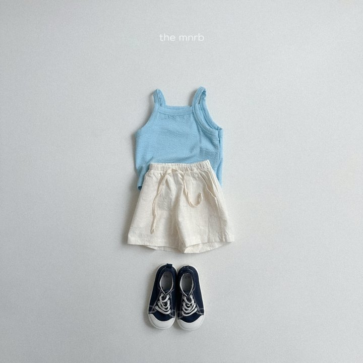 Mini Robe - Korean Children Fashion - #childofig - Thick Strap Sleeveless - 11